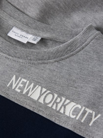 NAME IT Sweatshirt Vance Grey Melange